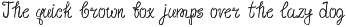 New Amour romantic handwritten font preview