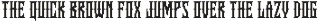 Heretic - Pixel Font preview