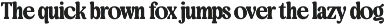 Bringbold Nineties - Serif Font preview