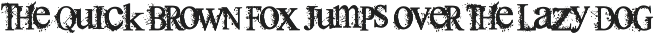 Thermals - Horror Font font preview