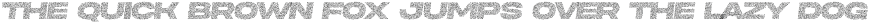 Endura Blot Rough Italic otf (400) Sample