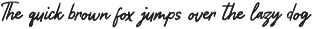 Mietta Smooth Brush Handwritten Font preview