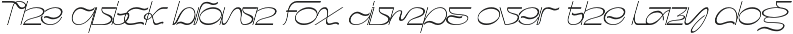 James Digital Font preview