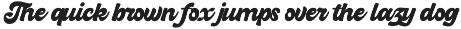 Hiderh Mahen — Bold Groovy Script preview