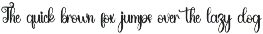 Sample Alphabet preview