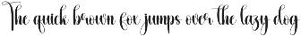 Grading | Script Font preview