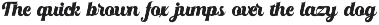 Arakans Bold Script Font preview