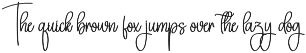 Anniversary | Script Font preview