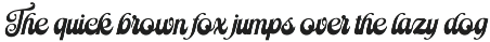 Lhasting Retro-Modern Script Font preview