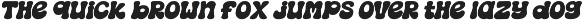 Thick Buns Decorative Display Font preview
