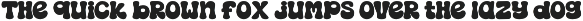 Thick Buns Decorative Display Font preview