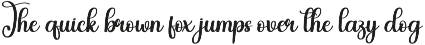 Regard | Script Font preview