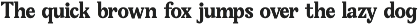 Gafjust Minfine Modern Serif preview
