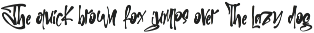 Margoon Graffiti Display Handmade font preview