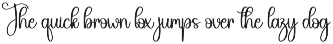 Birthday | Script Font preview