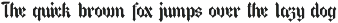 The Raffers Blackletter Font preview