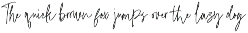 Dolce Miele - Casual Signature font preview