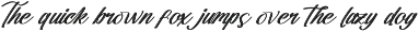 Standard Vertical Modern Brush Font preview