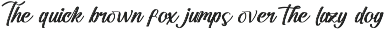 Standard Vertical Modern Brush Font preview