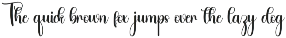 Brilliant Maylena font preview