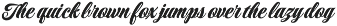 Hueman | Script Font preview