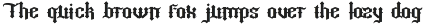 REQUIEM Gothic Blackletter Font preview