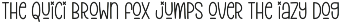 Fox Whimsy Font preview