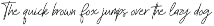 Amber Flow - Handwritten Script Type preview