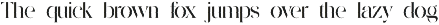 Zamoneva Elegant Serif Display Font preview