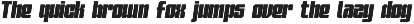 Bigstand font preview