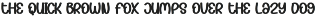 Skinny Tumbler | Script Font preview