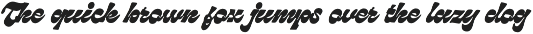 Metzel Script font preview