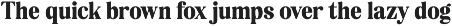 Esatis Smoothen - Serif Family preview