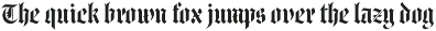 Young Black Typeface preview