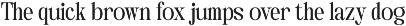 CS Balgin – Classic Font preview
