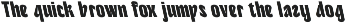 CS Blame – Bold Font preview