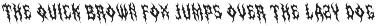 CS Wildfire – Black Metal Font preview