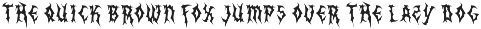 CS Venom – Black Metal Font preview