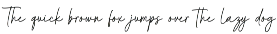 Guly Script Font preview