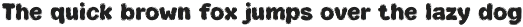 Fox Bouncy Font preview