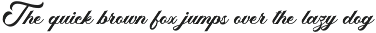 Quismo Script Font preview