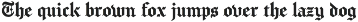 Metur Blackletter Font preview