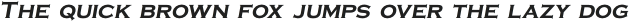 Sanir MediumItalic otf (500) Sample