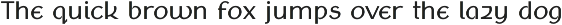 Sanpy Font preview