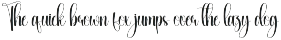 Earrings | Script Font preview