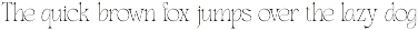 Mowgle font preview