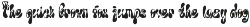 Gloopie Abstract Handwritten Font font preview