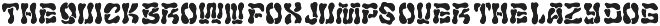 Bone Each Font font preview