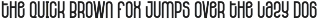 Anoyone - Tall & Travel Display Font preview