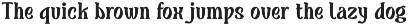 Aruntale Font preview